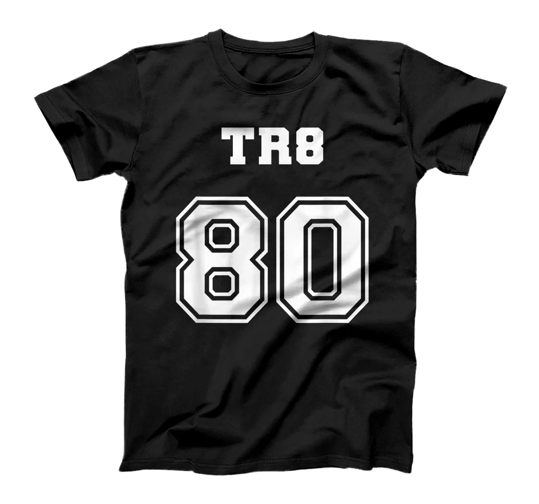 Personalized Jersey Style Triumph TR8 80 1980 British English Sports Car T-Shirt, Kid T-Shirt and Women T-Shirt