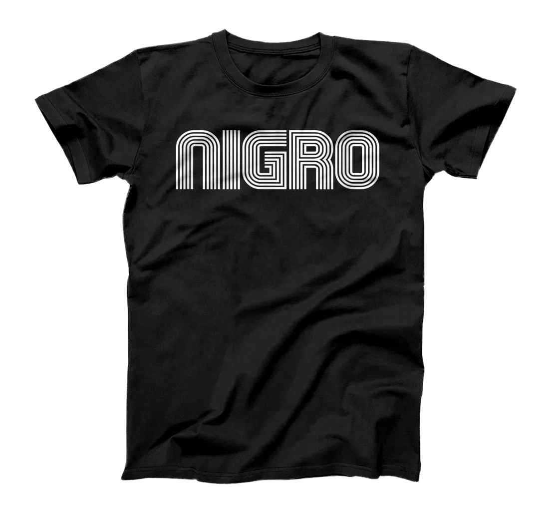 Personalized Nigro Name Vintage Retro 60s 70s 80s Sport Funny T-Shirt, Women T-Shirt