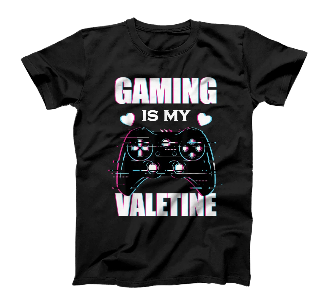 Gaming Is My Valentine - Gamer Partner Valentine's Day T-Shirt, Women T-Shirt