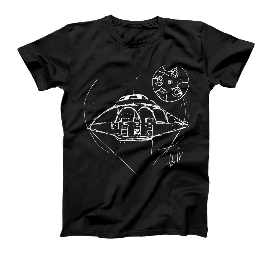 Personalized Bob Lazar UAP UFO sketch Area 51 S-4 T-Shirt, Kid T-Shirt and Women T-Shirt