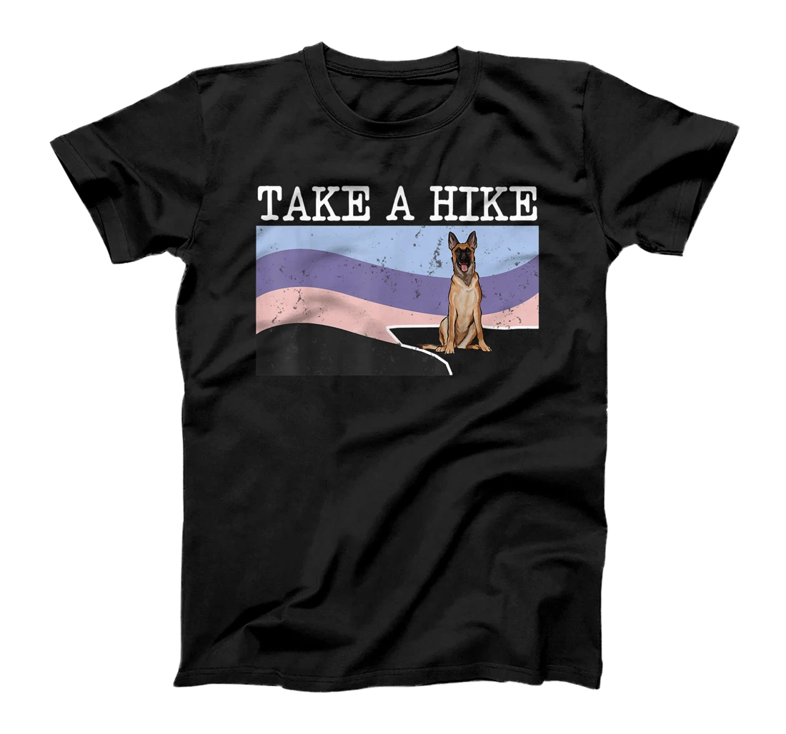 Personalized Take A Hike Belgian Malinoi Funny Graphic Hiking T-Shirt, Kid T-Shirt and Women T-Shirt