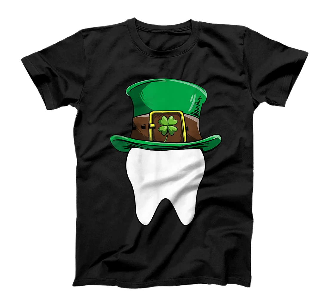 Personalized Leprechaun Tooth Dental Assistant Gifts St Patrick's Day T-Shirt, Kid T-Shirt and Women T-Shirt