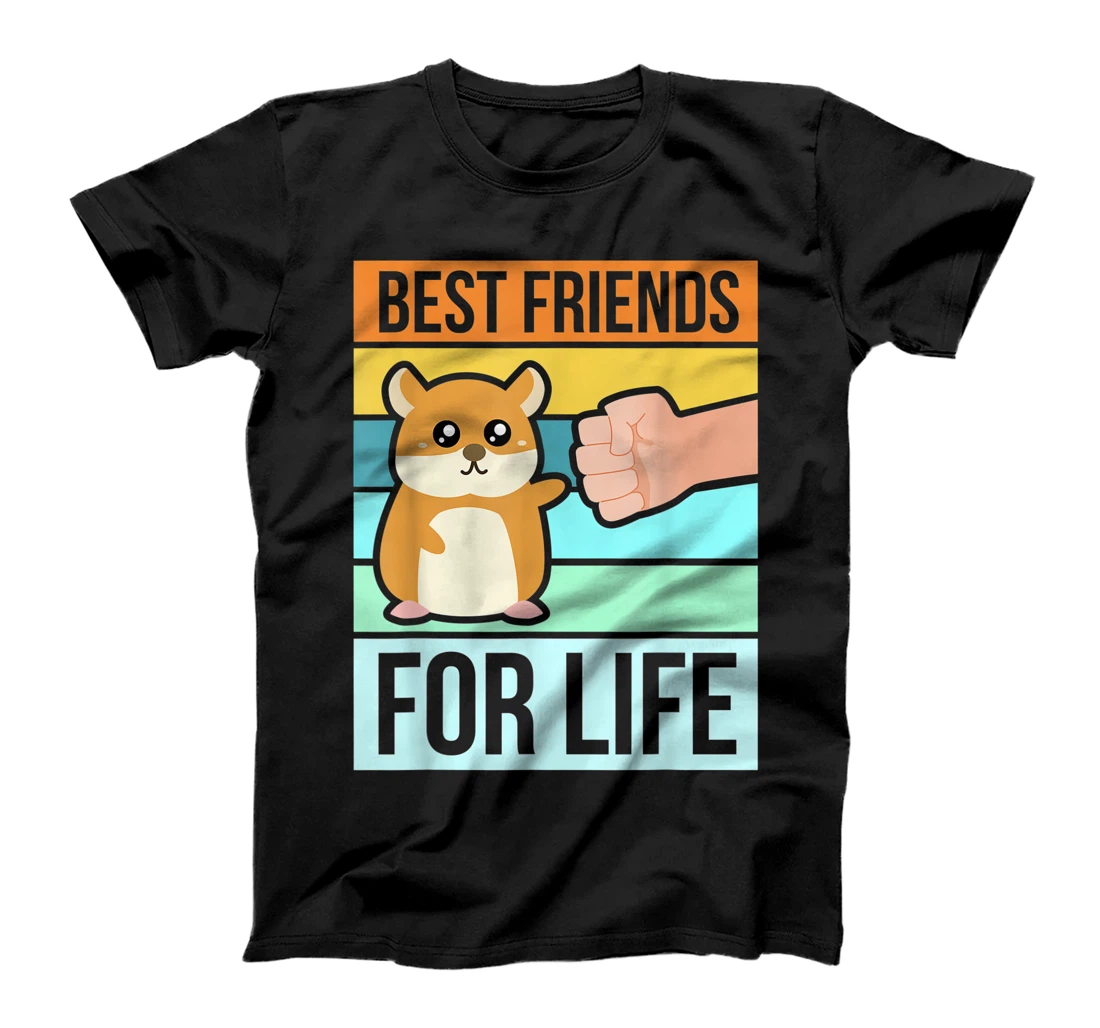 Personalized Funny Cute Hamster Gifts Face Tshirt Best Friends For Life T-Shirt, Kid T-Shirt and Women T-Shirt