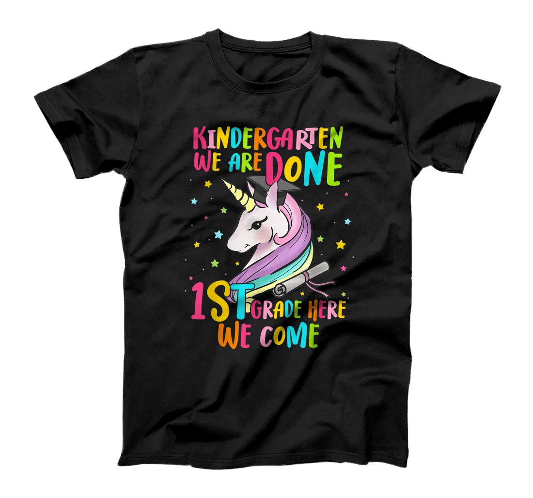 Kindergarten Graduation Magical Unicorn T-Shirt, Kid T-Shirt and Women T-Shirt T-Shirt, Kid T-Shirt and Women T-Shirt