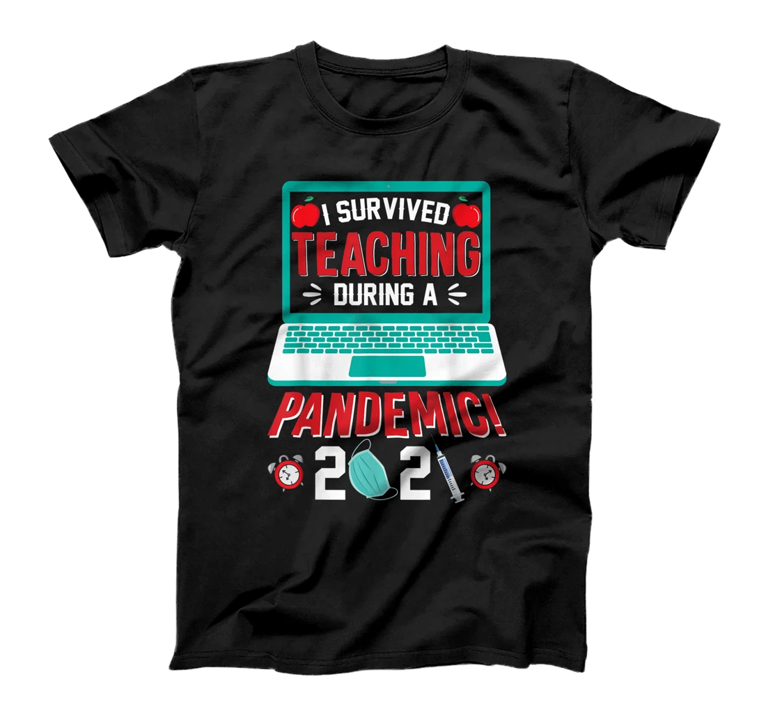 Personalized Last Day Of School Tee I Survived Teaching During Pandemic T-Shirt