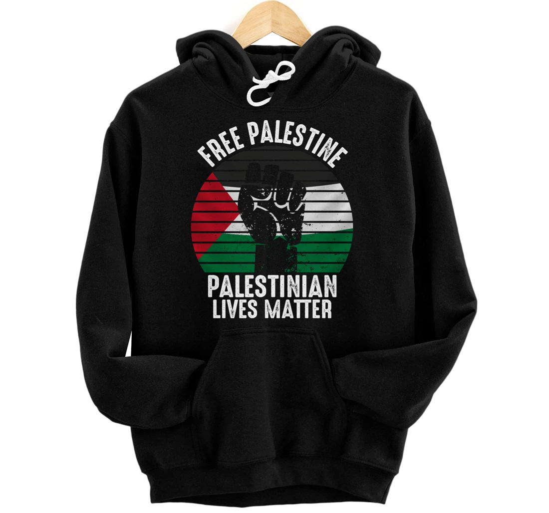 Free Palestine Flag Palestine Live Matter Palestinian Flag Pullover Hoodie