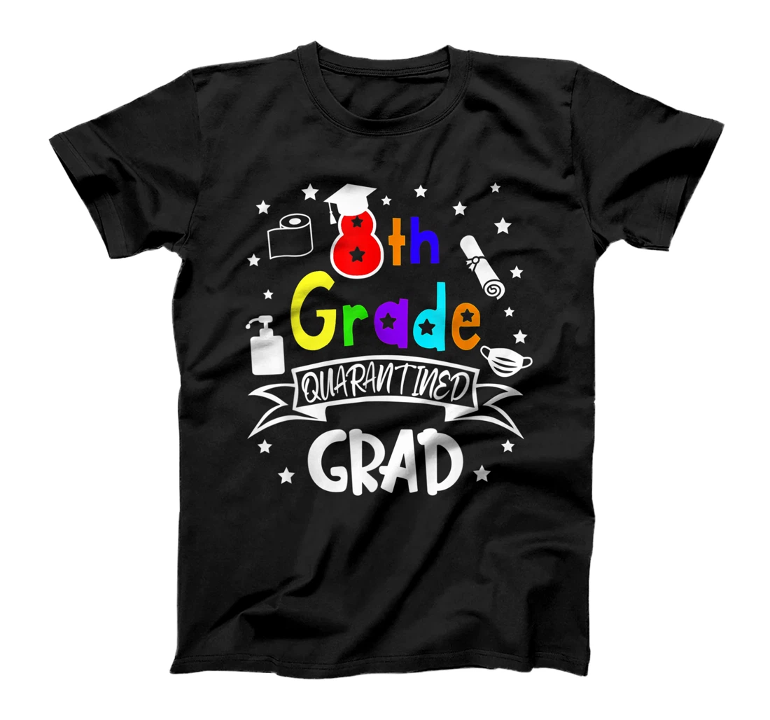Personalized 8th grade Graduation Quarantine Gifts Senior 2021 Graduate T-Shirt