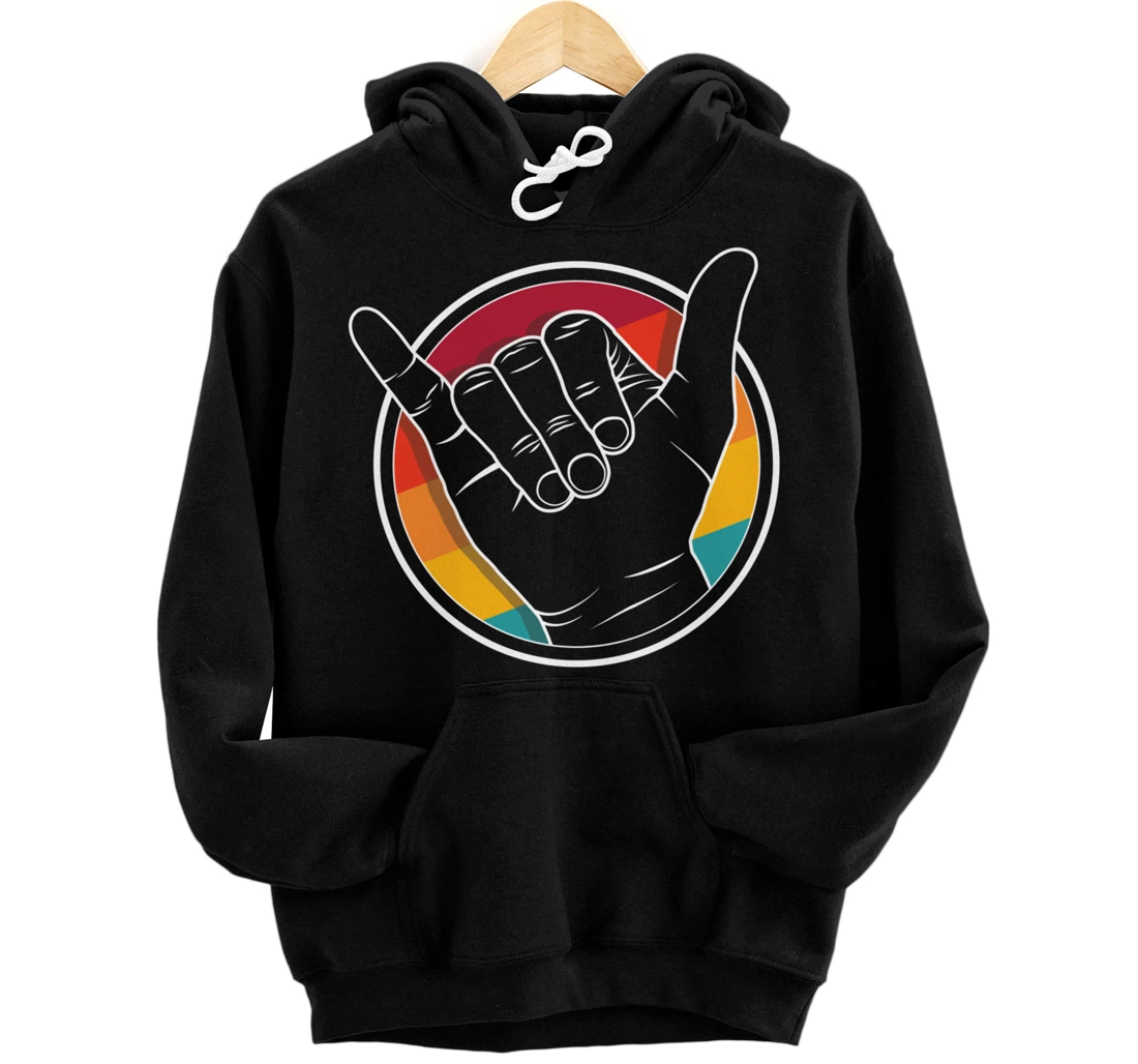 Hang ten / Vdub Greeting / Shaka wave - Aircooled Life Pullover Hoodie