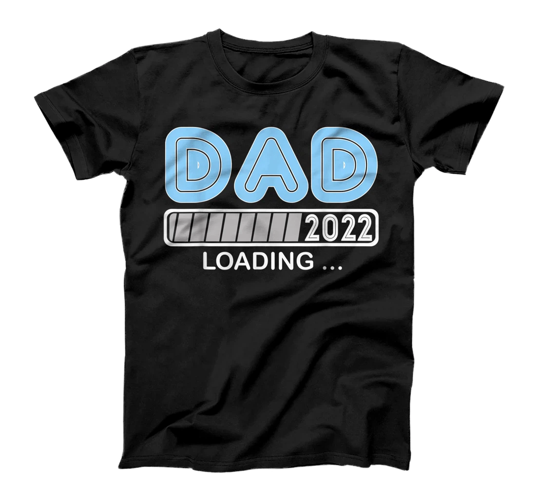 Dad Est 2022 Loading Future New Daddy Baby Fathers Day T-Shirt