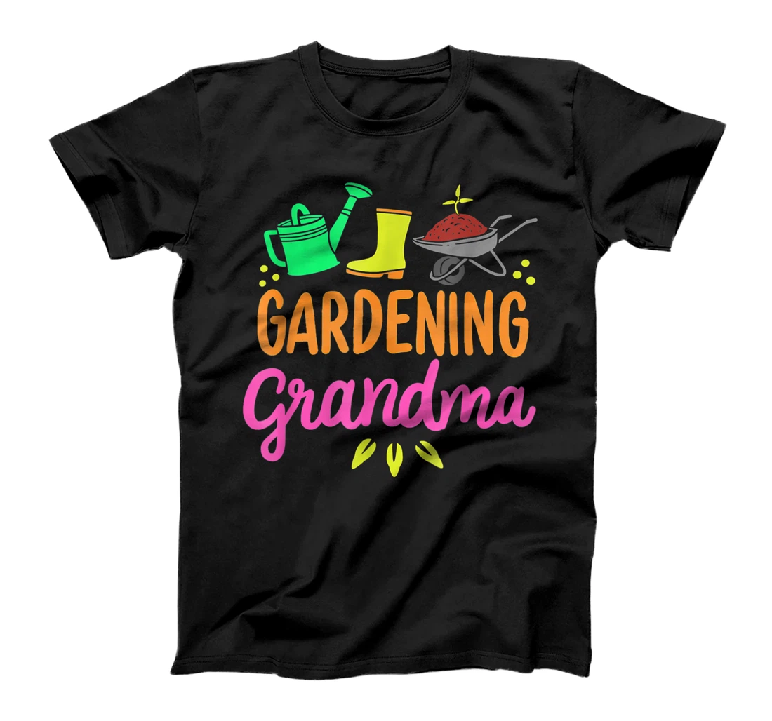 Cute Gardening Grandma Gift Funny Vegetable Garden Gardener T-Shirt