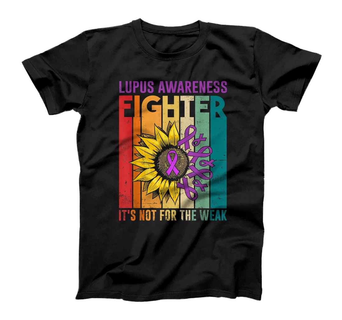 FIGHTER it's not for the weak Shirt Lupus Awareness T-Shirt