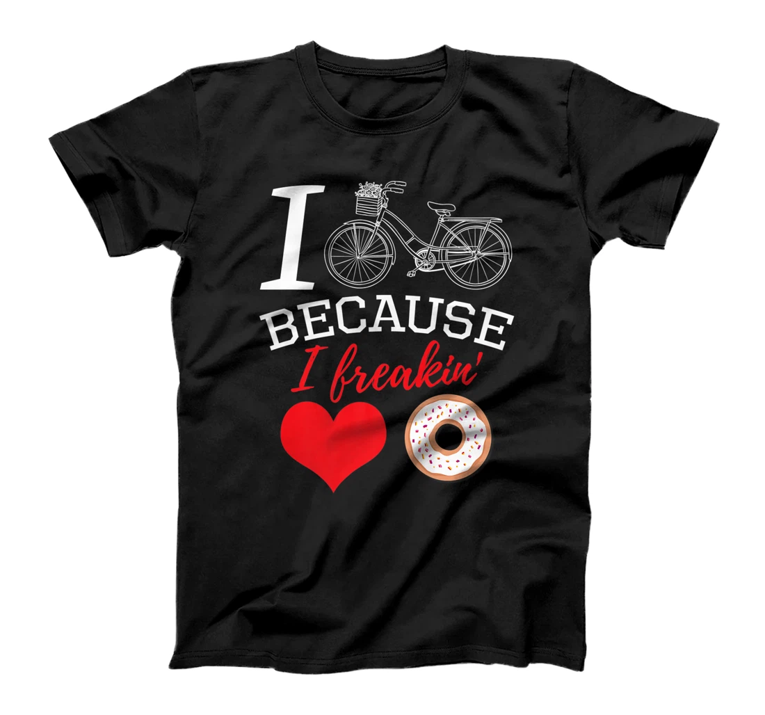 Personalized I cycle freakin' love Donuts MTB Cycling Premium T-Shirt