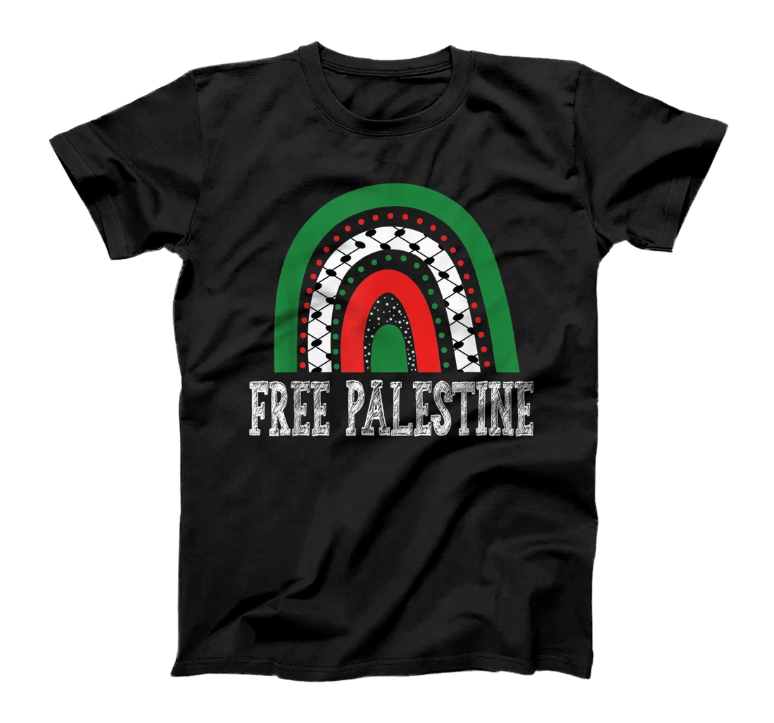 Personalized Free Palestine TShirt For Women kufiya Stand With Palestine T-Shirt