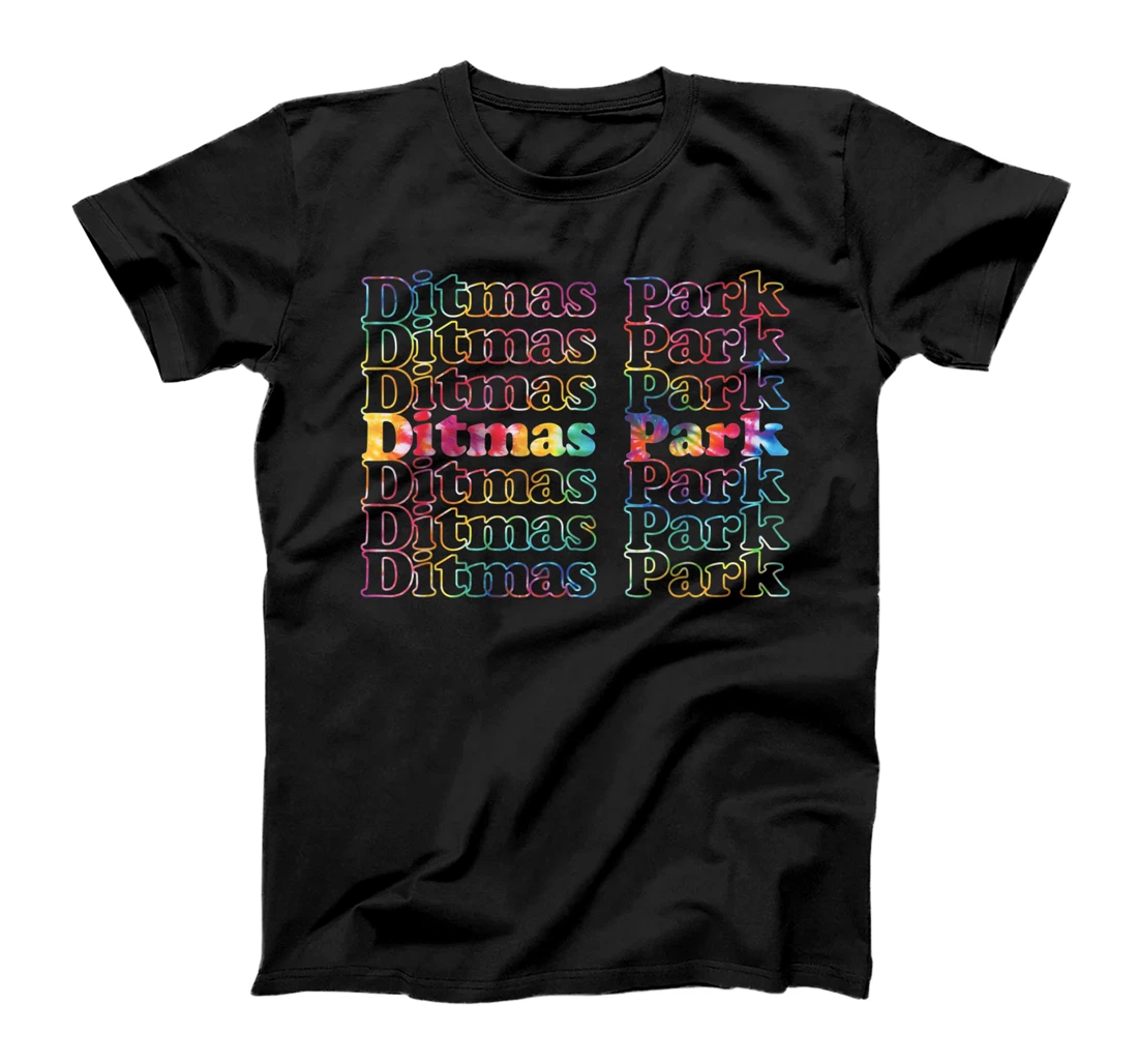Personalized Ditmas Park Brooklyn NYC Tie Dye T-Shirt