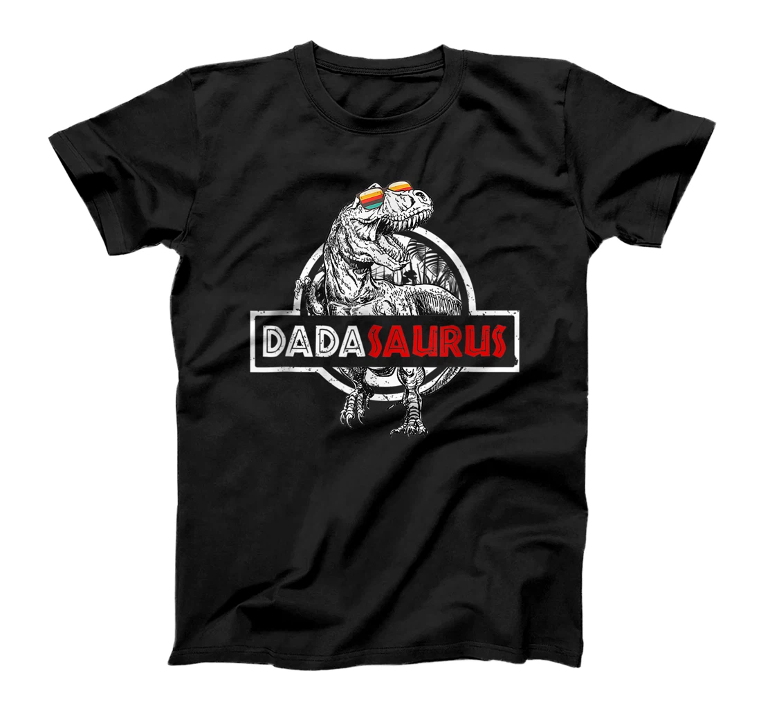 Dadasaurus Fathers Day T Rex Daddy Saurus T-Shirt