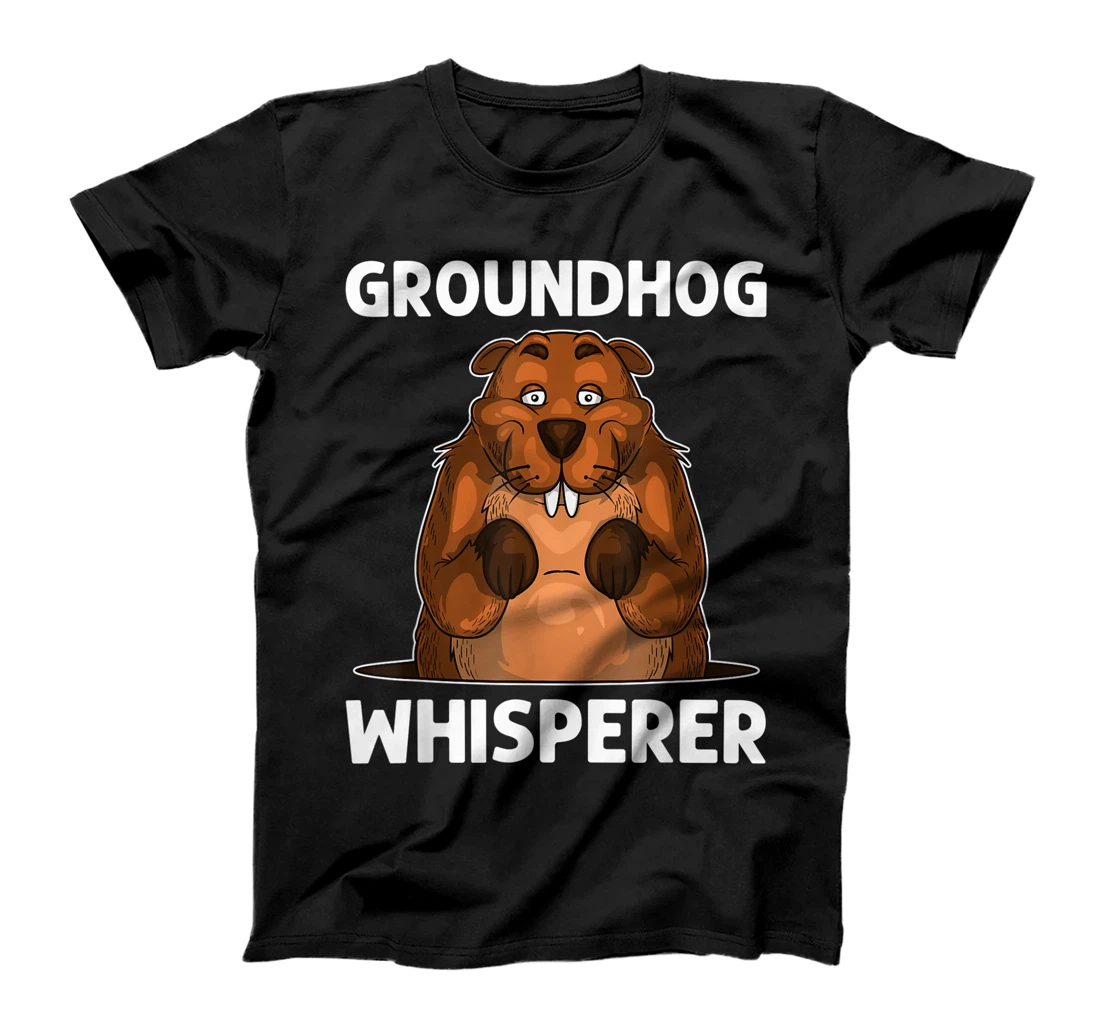 Personalized Groundhog Gift For Men Women Rodent Groundhog Day Lovers T-Shirt