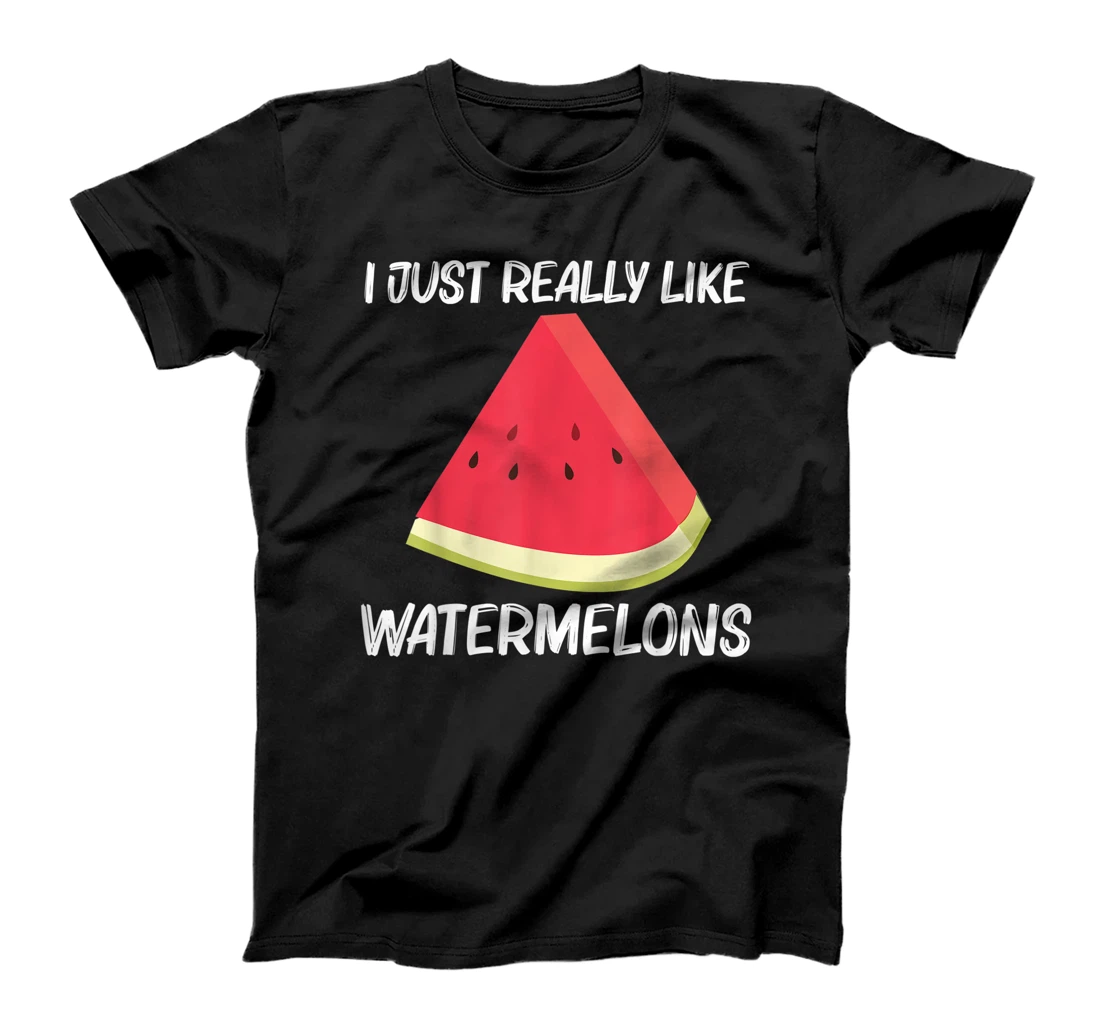 Cool Watermelon Gift For Men Women Red Melon Fruit Beverage T-Shirt