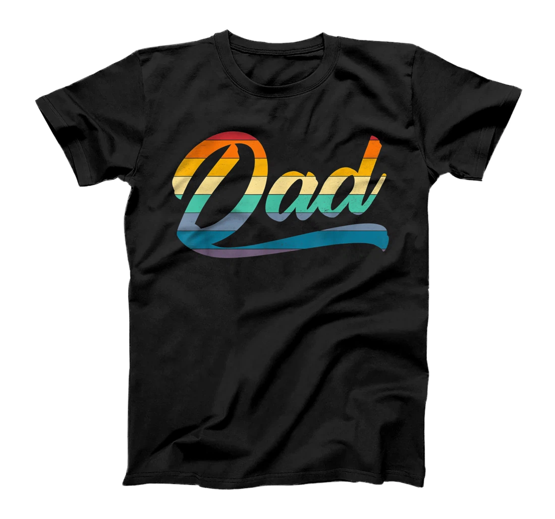 Father's Day Rainbow Dad Shirt - Funny Dad T-Shirt