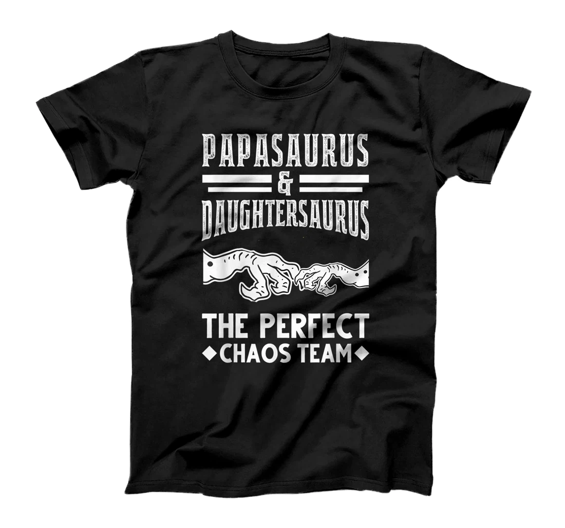 Papasaurus & Daughtersaurus chaos team Family T-Shirt