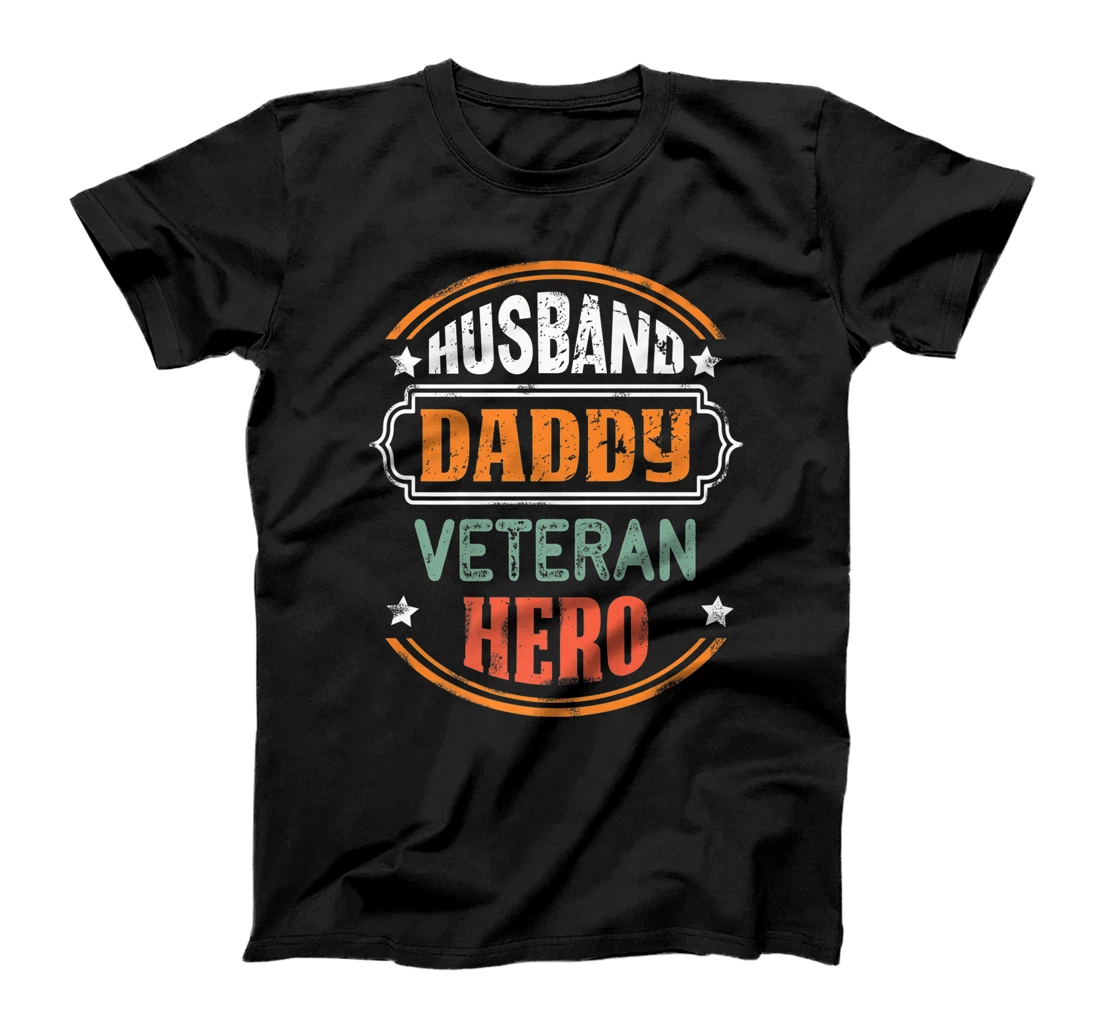 Husband Daddy Veteran Hero Grandma cute dad Father's day Premium T-Shirt