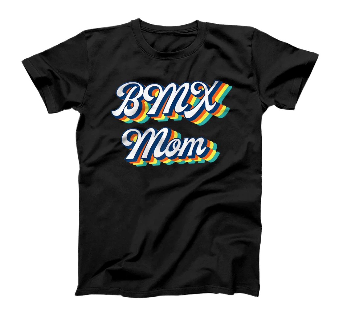 Womens BMX Mom Mother Cool Extreme Sports Mommy Cyclist Cycling T-Shirt