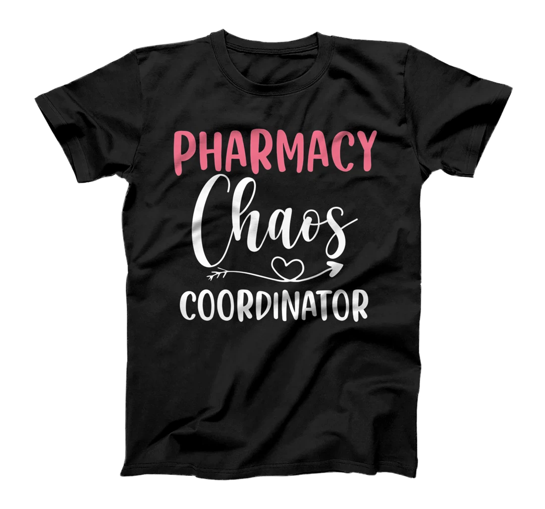 Womens Chaos Coordinator Pharmacy Technician Pharmacist Pharmily Premium T-Shirt