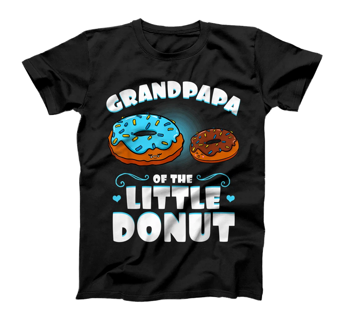 Grandpapa Of The Little Donut Gender Reveal Announcement T-Shirt