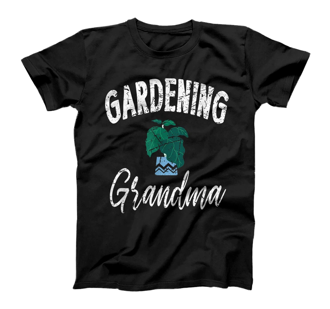 Personalized Gardening Grandma Garden Plant Lover And Gardener Women T-Shirt