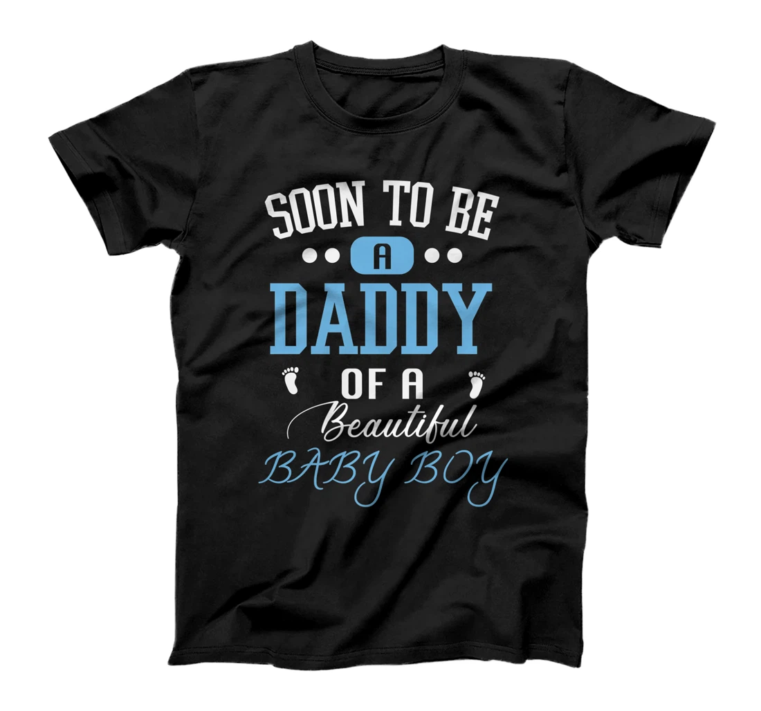 Soon To Be A Daddy Of Beautiful Baby cute new dad Father Day Premium T-Shirt