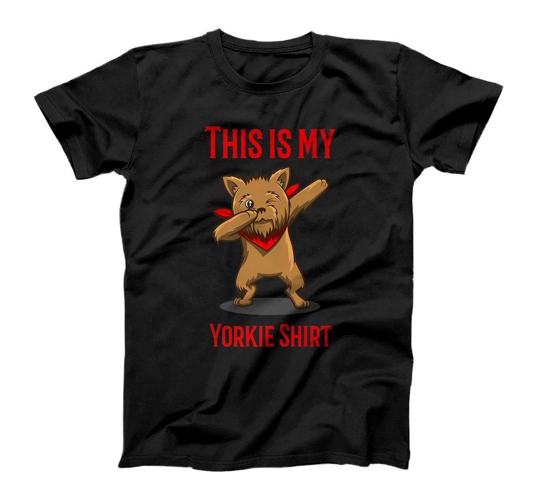 This Is My Yorkie Dancing Yorkshire Terrier Premium T-Shirt