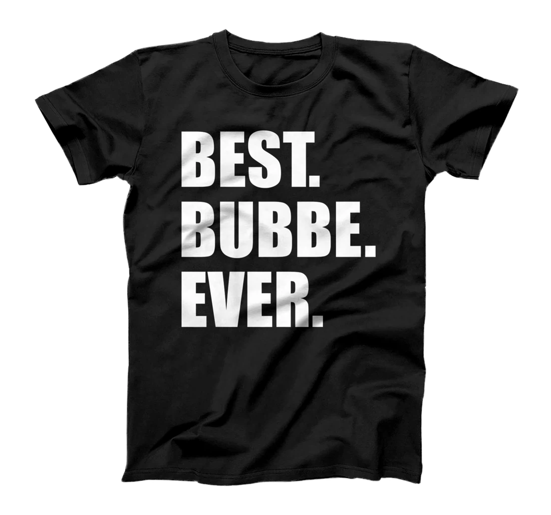 Personalized Womens Best Bubbe Ever Yiddish Jewish Grandmother Premium T-Shirt