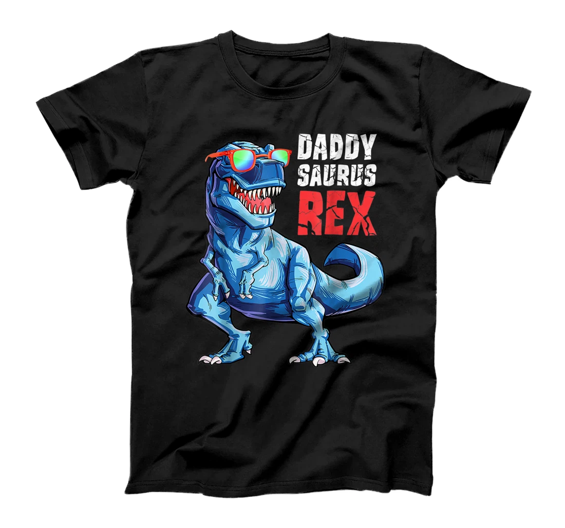 Daddysaurus Father’s Day T-rex Daddy Saurus Men T-Shirt