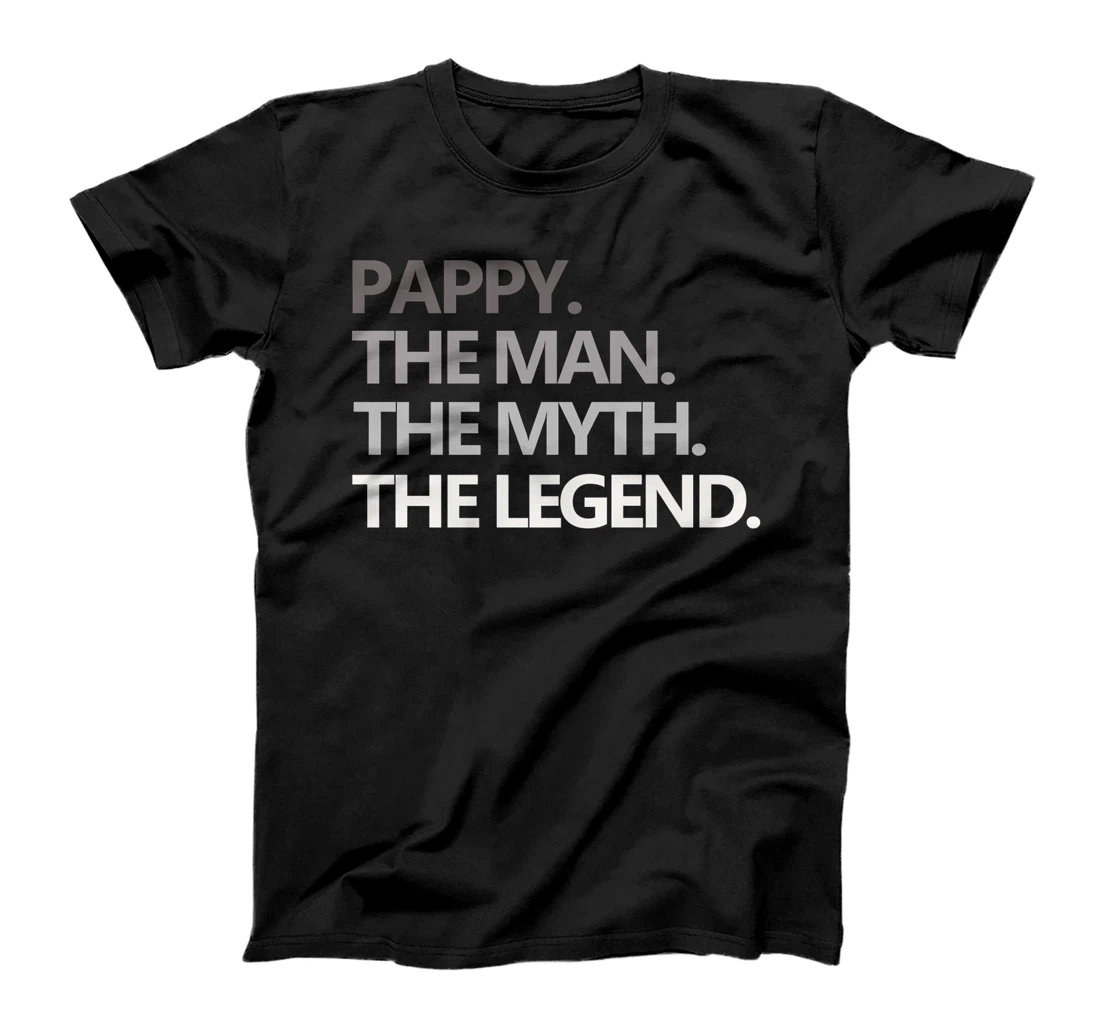 Mens Pappy Shirt Grandpa Dad Birthday Father's Day Funny Humor Premium T-Shirt