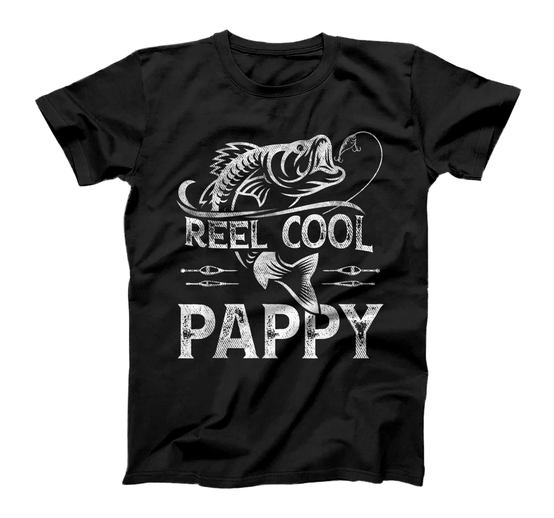 Reel Cool Pappy Fishing - Father's Day Fisherman Fishing T-Shirt