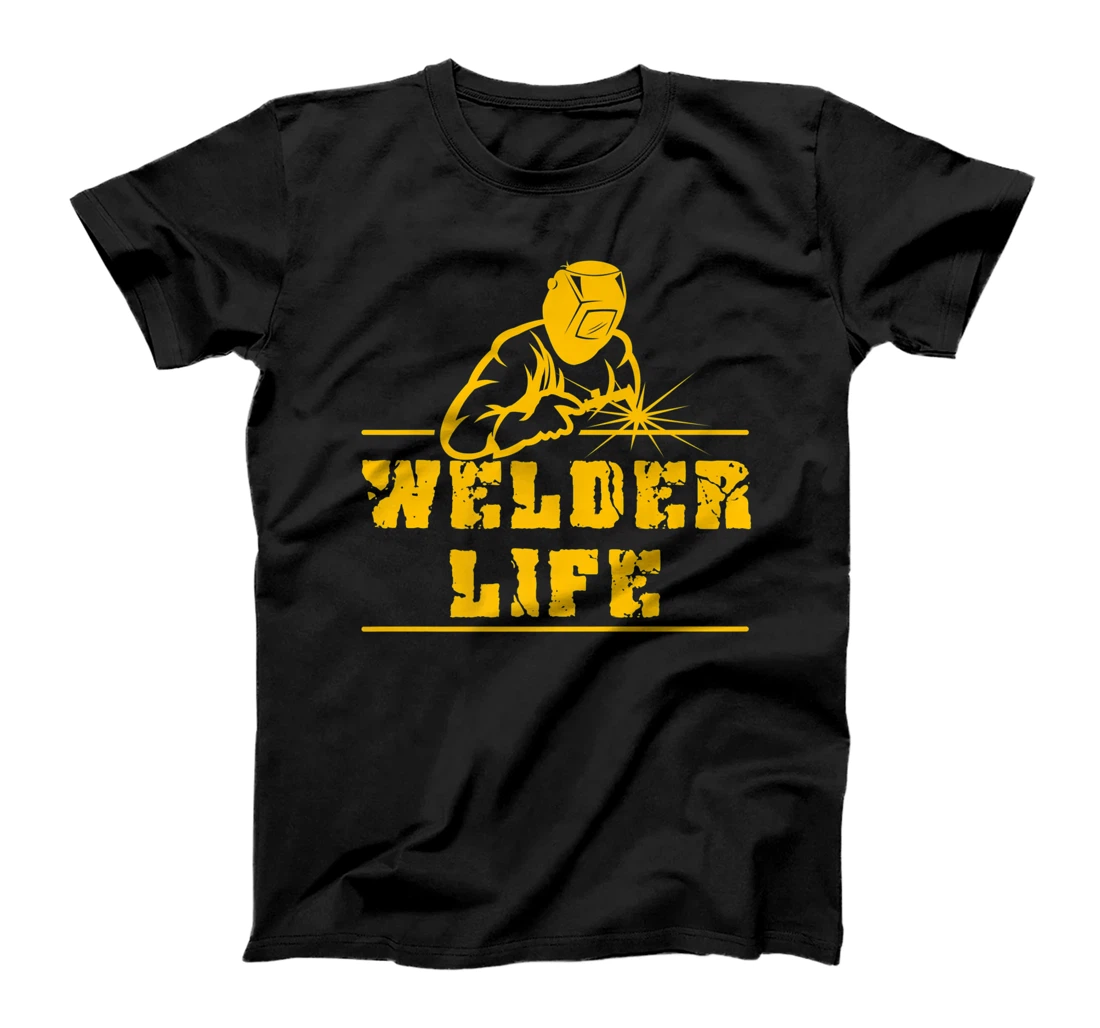 Personalized Welder Engineer Life Welding Fabrication Engineering Premium T-Shirt