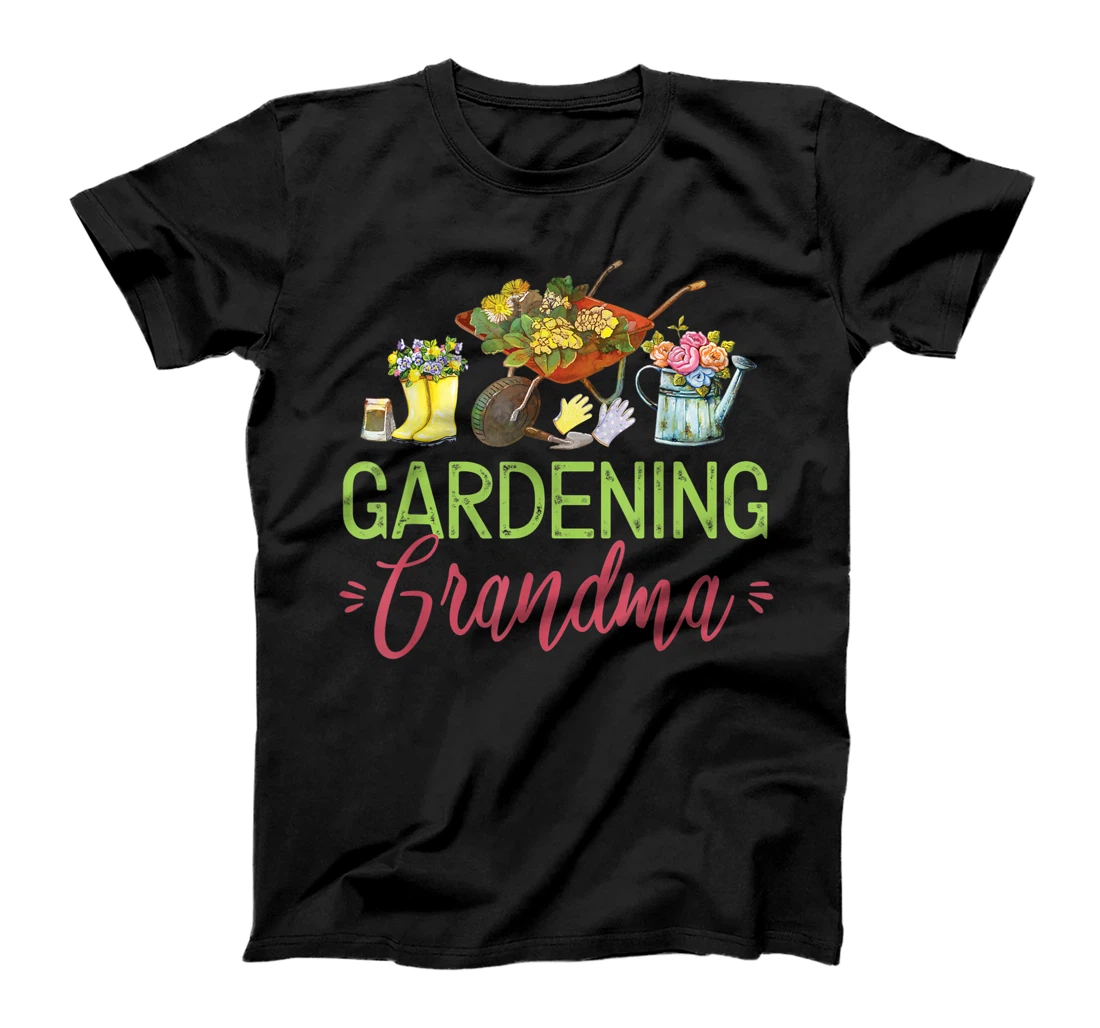 Gardening Grandma T-Shirt For Grandmother Gardener Cute T-Shirt