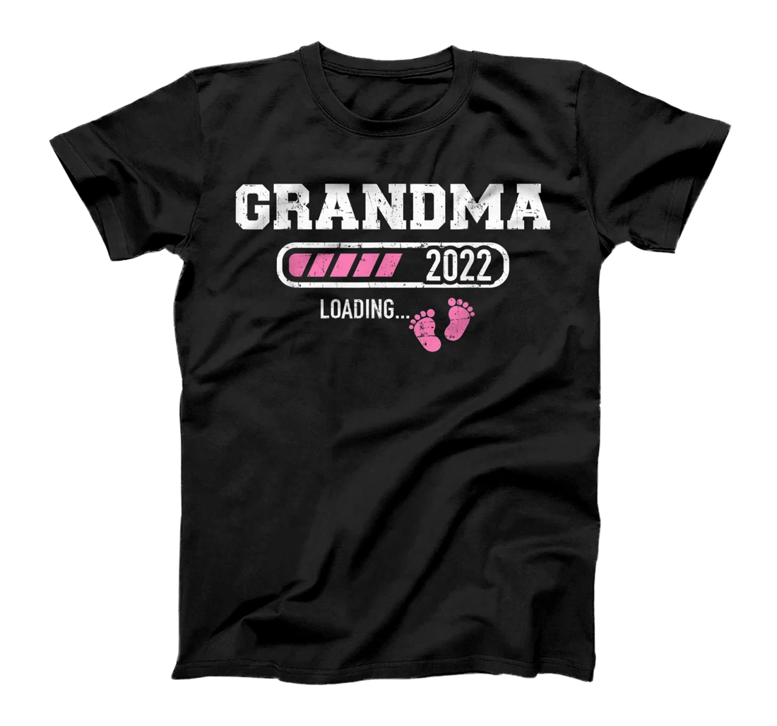 Personalized Grandma 2022 loading for pregnancy announcement T-Shirt
