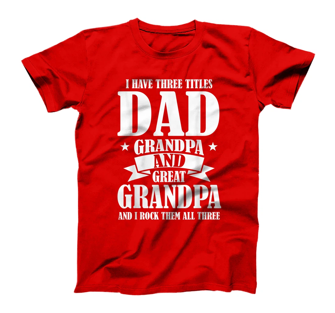 dad and grandad t shirt