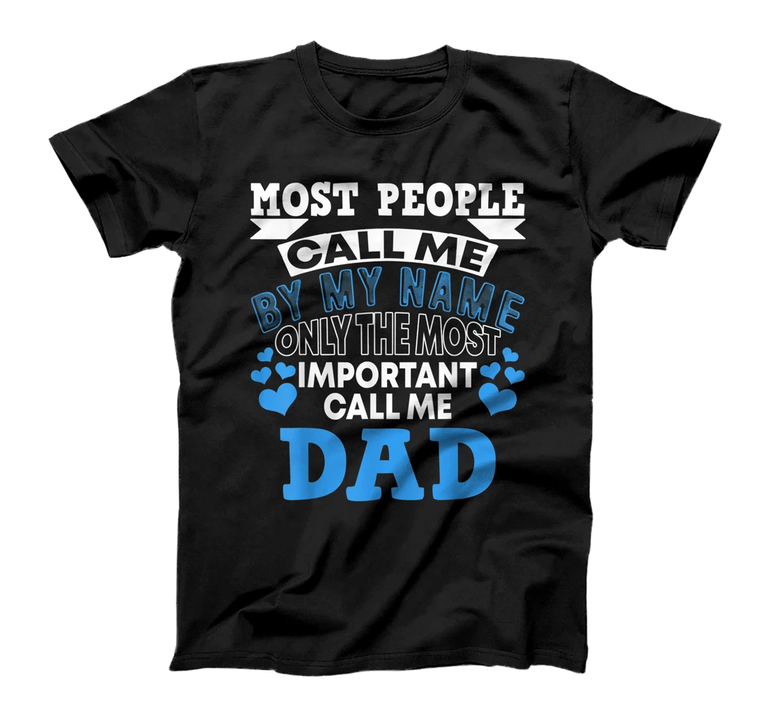 Personalized Funny Fathers Day Shirt Men Best Dad Father T-Shirt