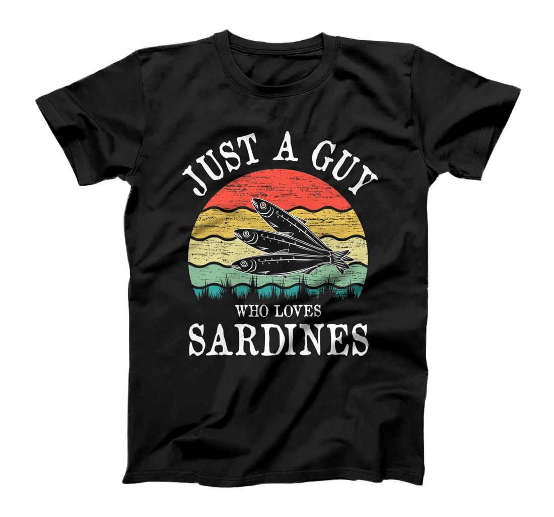 Personalized Just A Guy Who Loves Sardines Premium T-Shirt