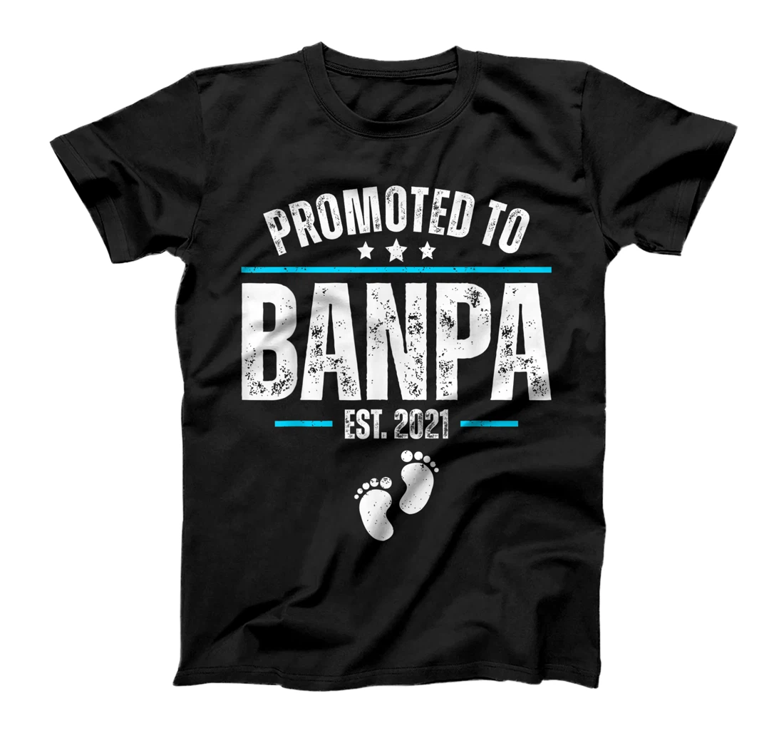 Mens Promoted to Banpa Est 2021 Shirt new Baby Banpa T-Shirt