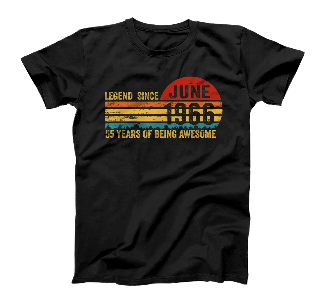 Legend Since June 1966 55Th Birthday 55 Year Old T-Shirt