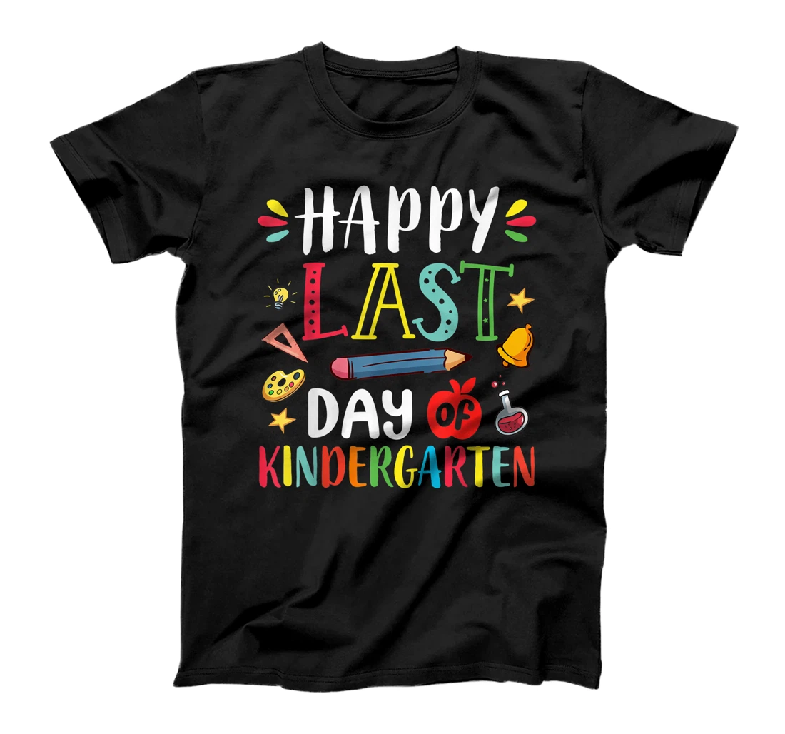 Happy Last Day Of School Kindergarten Student Kids T-Shirt