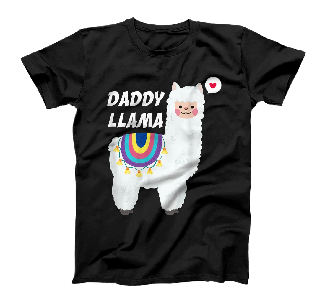 Daddy Llama Funny Father's Day Apparel T-Shirt