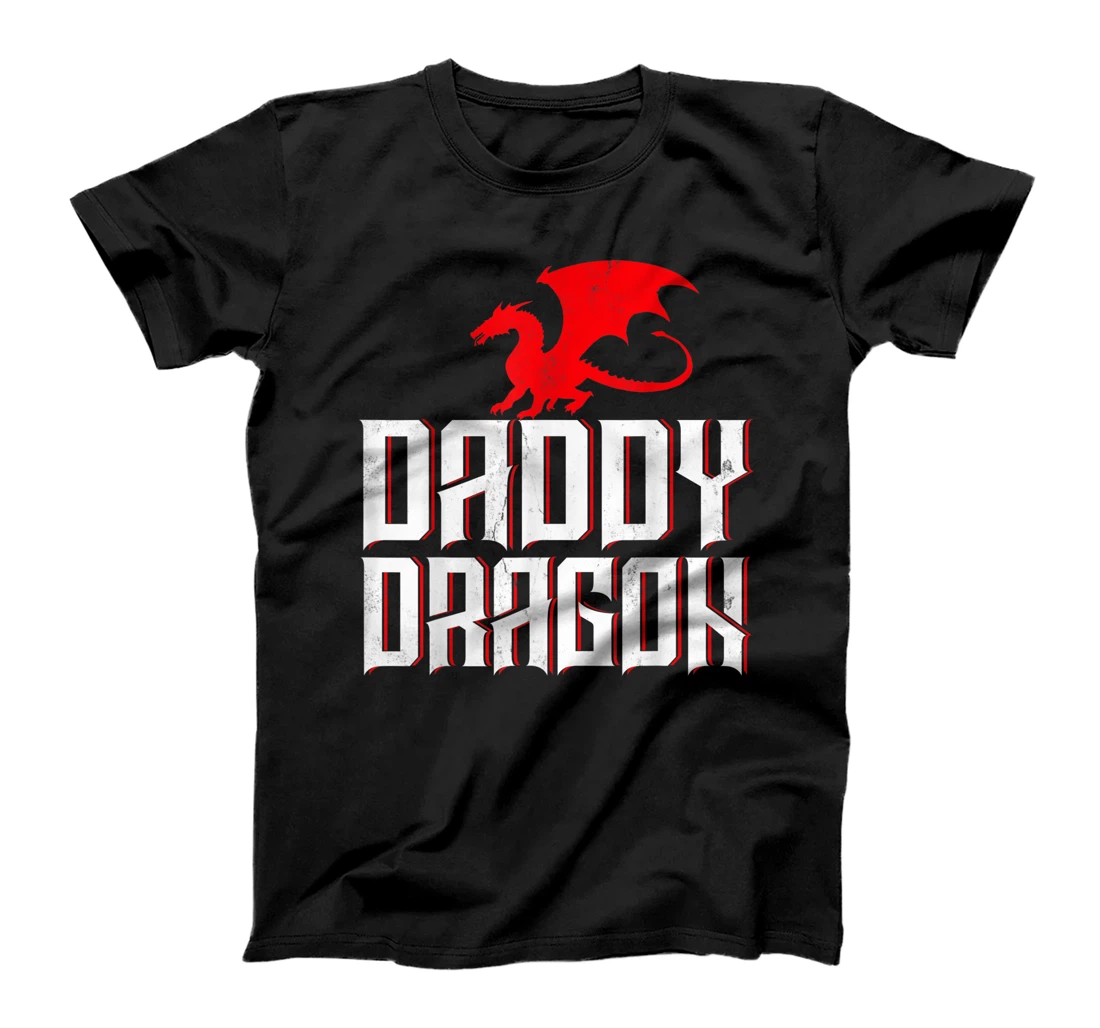 Daddy Dragon Happy Father's Day Matching Proud Daddy T-Shirt