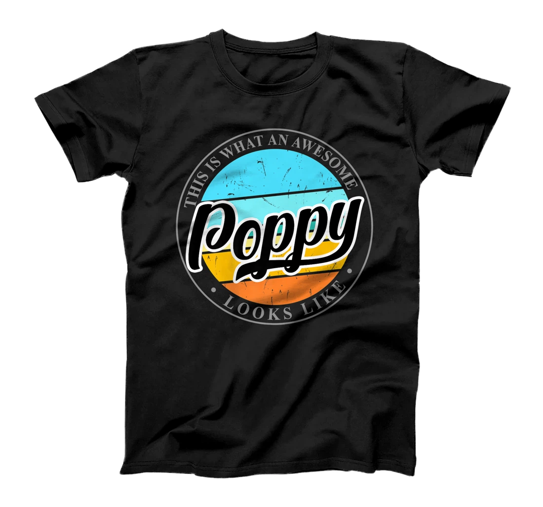 Father's Day Birthday gift for Poppy Grandpa Grandfather Premium T-Shirt