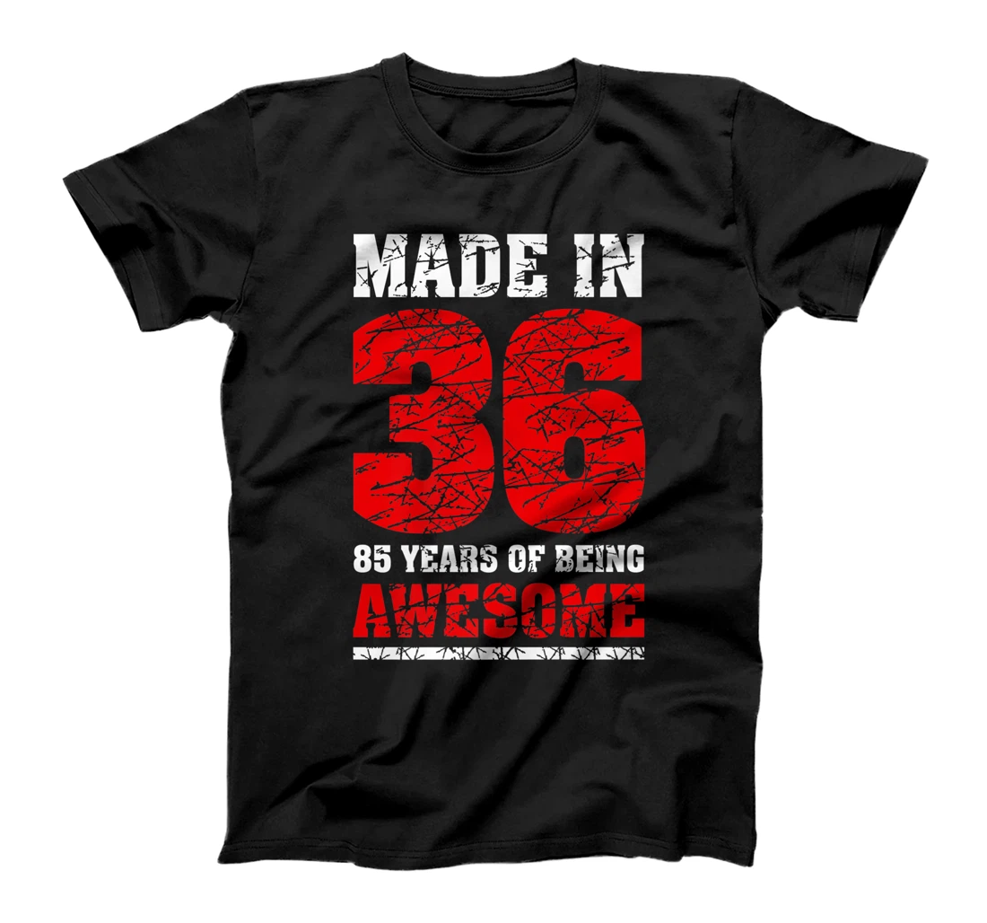 Made in 36 , 85 years old 85th Distressed Vintage birthday Premium T-Shirt