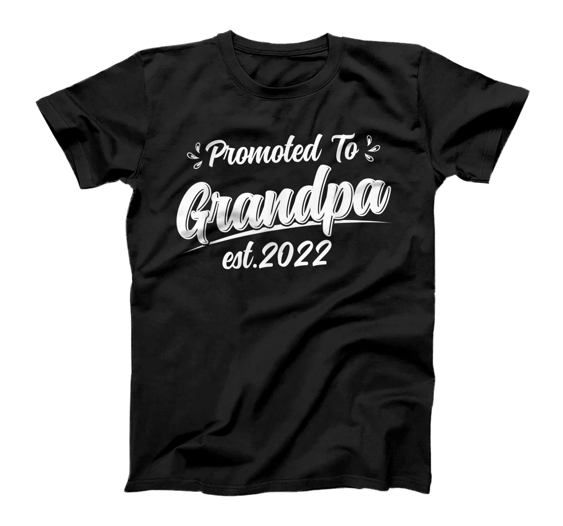 Fathers Day Grandpa Est 2022 Funny New Grandfather T-Shirt