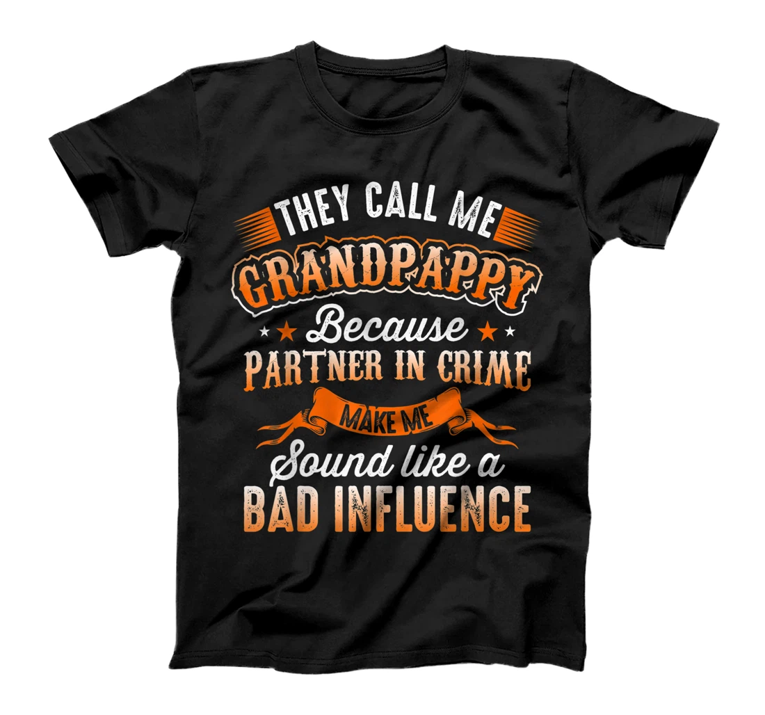 Mens They Call Me Grandpappy Shirt - Funny Grandpappy Dad T-Shirt