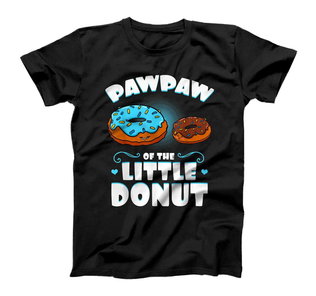 Pawpaw Of The Little Donut Gender Reveal Announcement T-Shirt